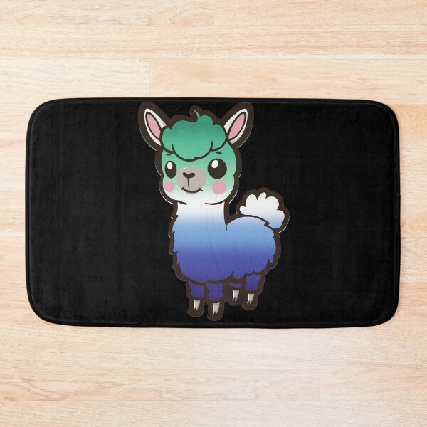 Item preview, Cute Gay MLM Pride Flag Llama, Kawaii MLM Pride Design  designed and sold by Travelslightly.