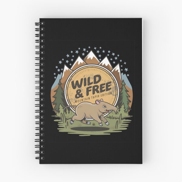 Item preview, Wild & Free: Mountain Tapir Edition designed and sold by KLArtzStore.
