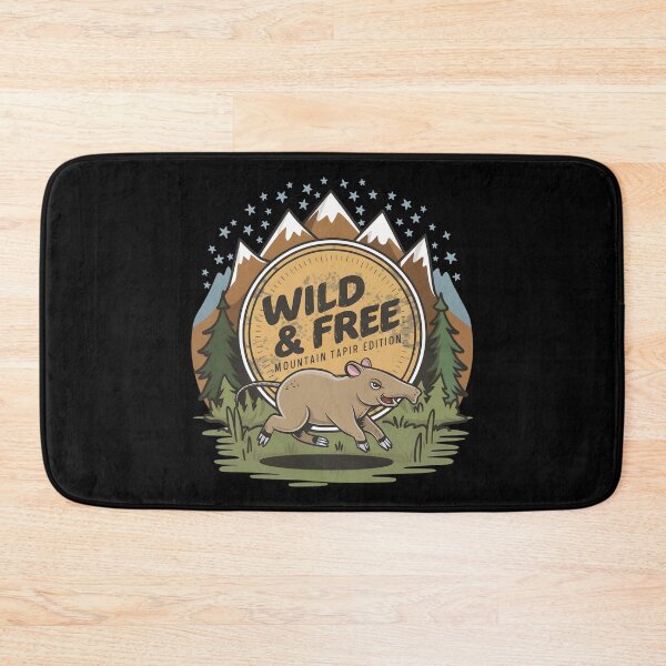 Item preview, Wild & Free: Mountain Tapir Edition designed and sold by KLArtzStore.