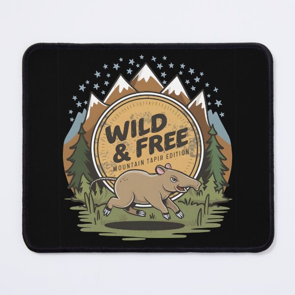 Item preview, Wild & Free: Mountain Tapir Edition designed and sold by KLArtzStore.