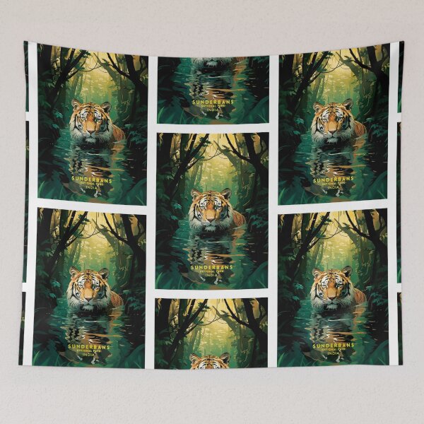 Item preview, Sundarbans National Park Mangrove Mystery designed and sold by NeuralVibe.