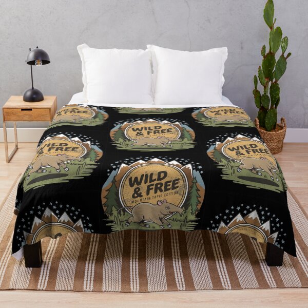 Item preview, Wild & Free: Mountain Tapir Edition designed and sold by KLArtzStore.