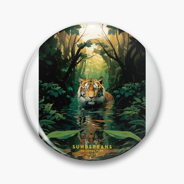 Item preview, Sundarbans National Park Mangrove Wonder designed and sold by NeuralVibe.