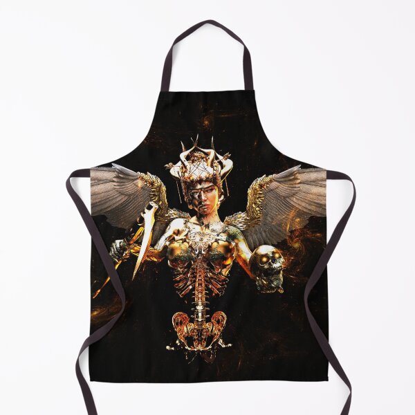 Item preview, Golden, winged goddess who watches over death and life designed and sold by AtraLunaDesign.