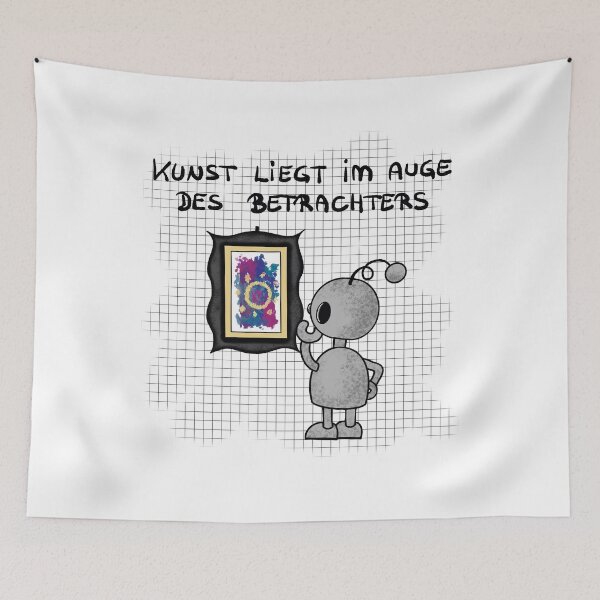 Item preview, art robot museum artlover designed and sold by Pezi-Creation.