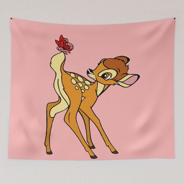 Item preview, Baby Deer With Awareness Ribbon Butterfly On His Tail (Red) designed and sold by CaitlynConnor.