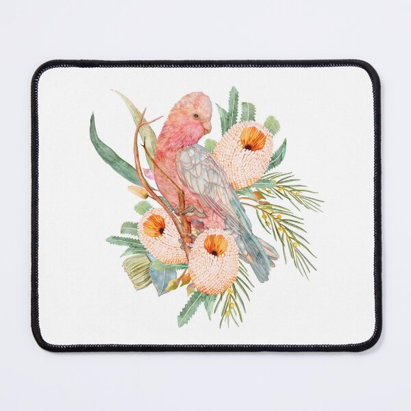 Item preview, Galah Bush Garden Watercolor Bouquet designed and sold by Sketchbook Designs.