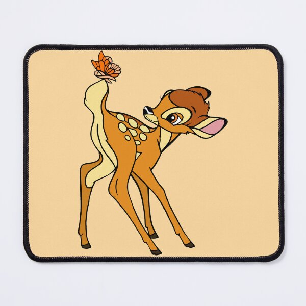 Item preview, Baby Deer With Awareness Ribbon Butterfly On His Tail (Orange) designed and sold by CaitlynConnor.