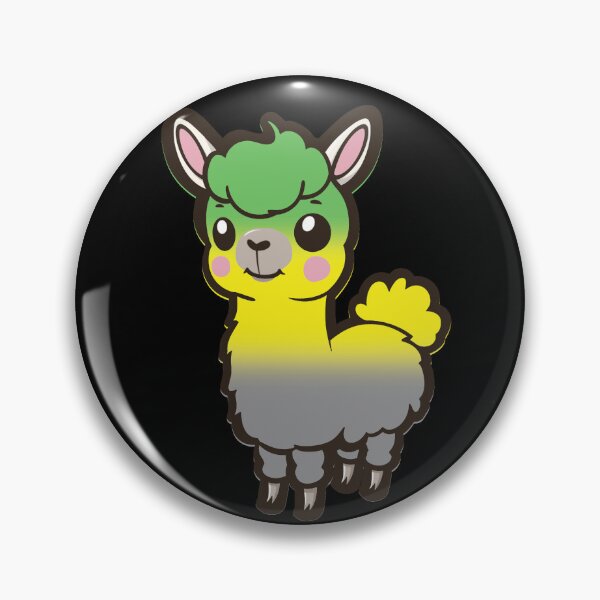 Item preview, Cute Lithromantic Pride Flag Llama, Kawaii Lithromantic Pride Design  designed and sold by Travelslightly.