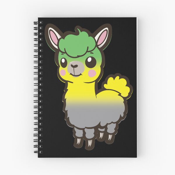 Item preview, Cute Lithromantic Pride Flag Llama, Kawaii Lithromantic Pride Design  designed and sold by Travelslightly.