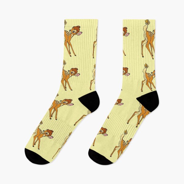 Item preview, Baby Deer With Awareness Ribbon Butterfly On His Tail (Yellow) designed and sold by CaitlynConnor.