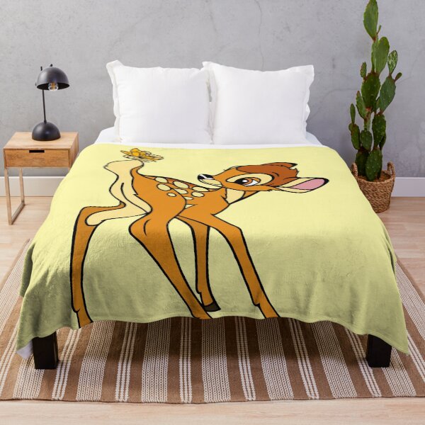 Item preview, Baby Deer With Awareness Ribbon Butterfly On His Tail (Yellow) designed and sold by CaitlynConnor.