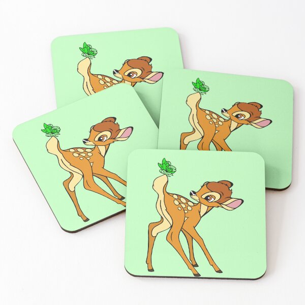 Item preview, Baby Deer With Awareness Ribbon Butterfly On His Tail (Green) designed and sold by CaitlynConnor.