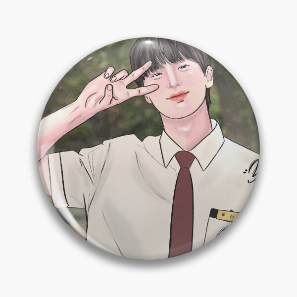 Item preview, SUNJAE-YAAA (Lovely Runner: Byeon Woo Seok with BG) designed and sold by hibuttery.