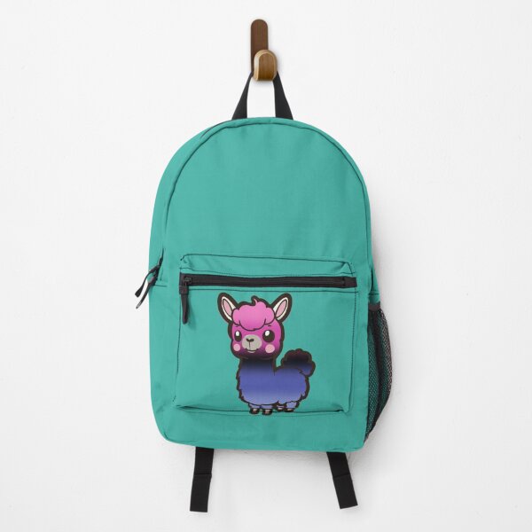 Item preview, Copy of Cute Omnisexual Pride Flag Llama, Kawaii Omni Pride Design  designed and sold by Travelslightly.
