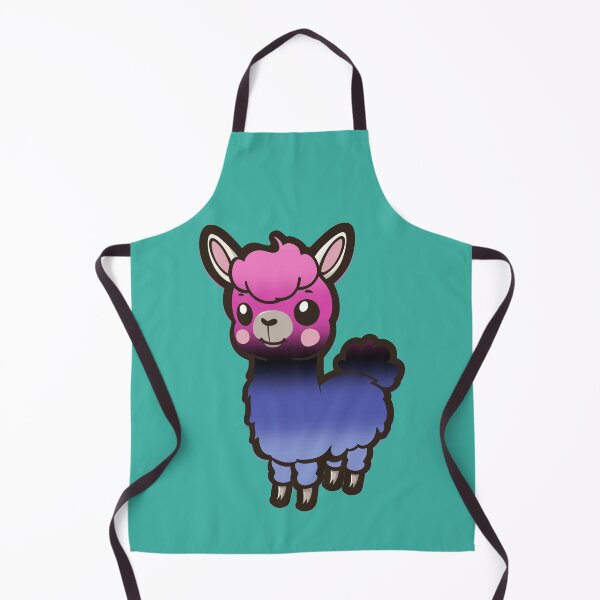Item preview, Copy of Cute Omnisexual Pride Flag Llama, Kawaii Omni Pride Design designed and sold by Travelslightly.