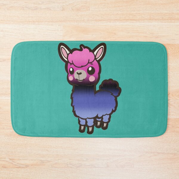 Item preview, Copy of Cute Omnisexual Pride Flag Llama, Kawaii Omni Pride Design  designed and sold by Travelslightly.