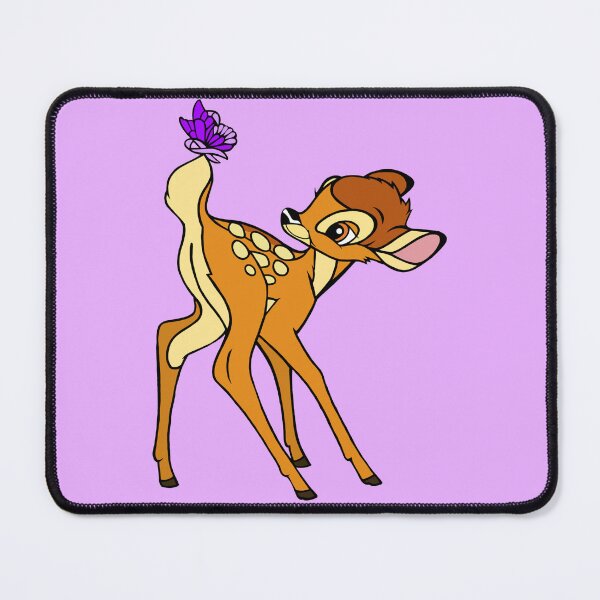 Item preview, Baby Deer With Awareness Ribbon Butterfly On His Tail (Purple) designed and sold by CaitlynConnor.