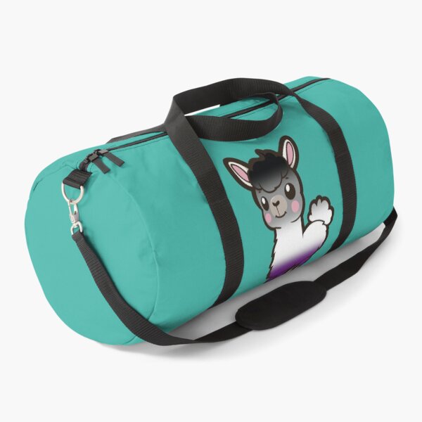 Item preview, Cute Asexual Pride Flag Llama, Kawaii Asexual Pride Design designed and sold by Travelslightly.