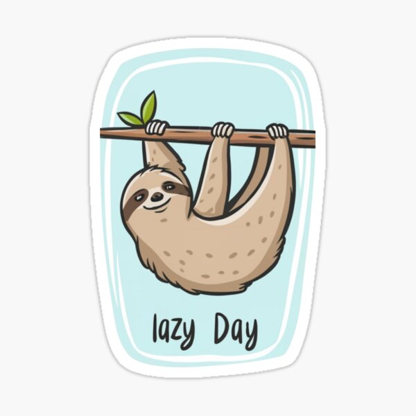 Item preview, Lazy Day Sloth designed and sold by rj-avant-garde.