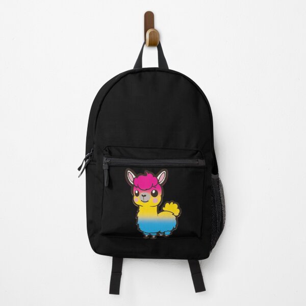 Item preview, Cute Pansexual Pride Flag Llama, Kawaii Pan Pride Design designed and sold by Travelslightly.