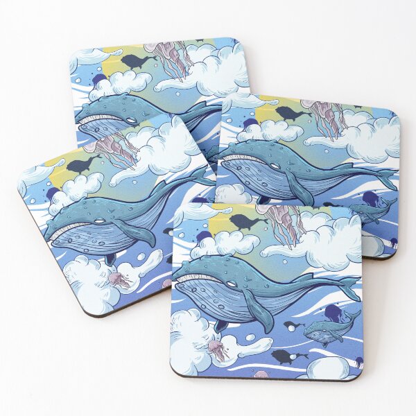 Item preview, Whale Flying high  designed and sold by sharktalestudio.