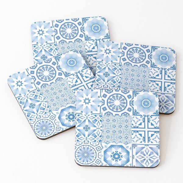 Item preview, Blue mosaic tiles,Mediterranean tiles  designed and sold by MariaMarinova.