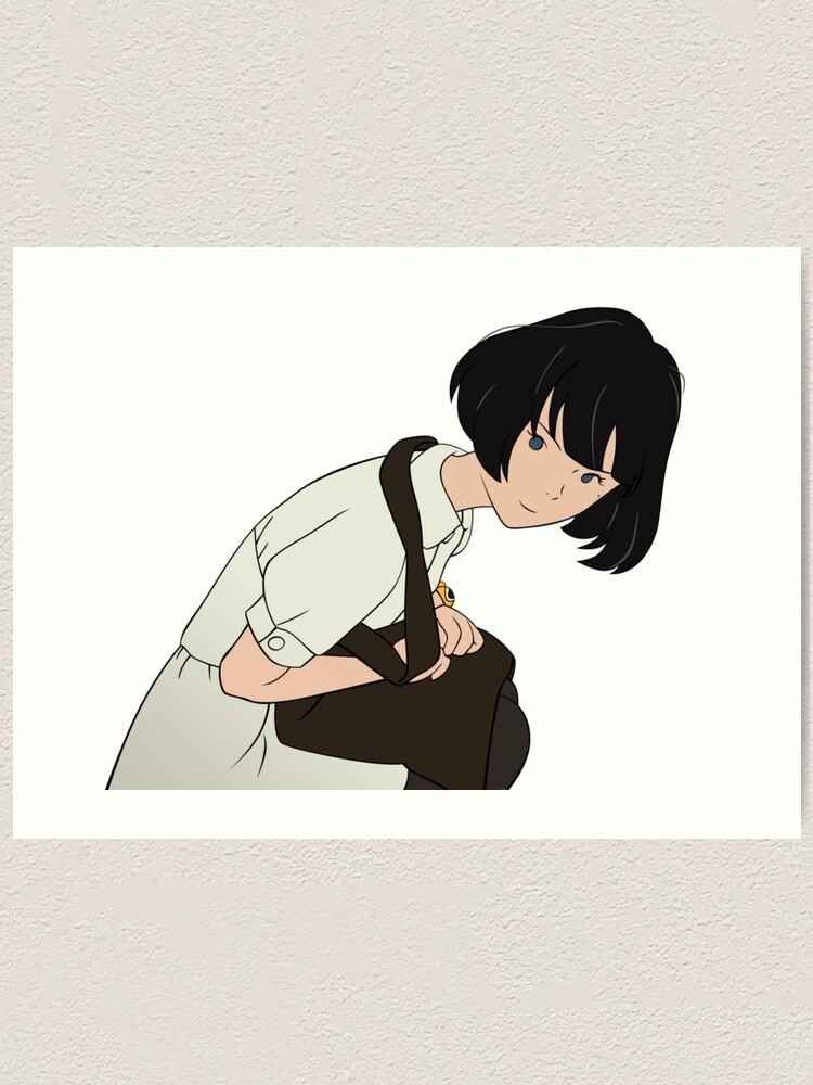 akashi the tatami galaxy youhouhan shinwa taikei art print by aesthetickiwi redbubble redbubble