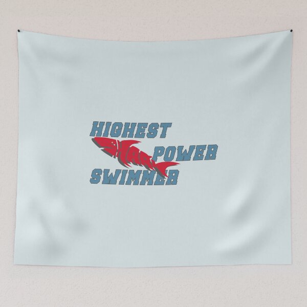 Item preview, Highest sharkpower swimmer designed and sold by mariya-ivanova.