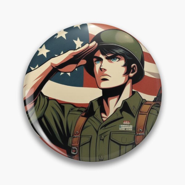 Item preview, Memorial Day Salute Anime designed and sold by DQbd.