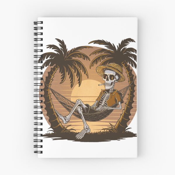Item preview, Skeleton on vacation designed and sold by TomaszMaternia.