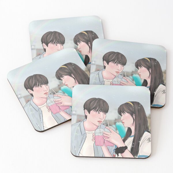 Item preview, Lovely Runner K-Drama (Byeon Woo-seok & Kim Hye-yoon with BG) designed and sold by hibuttery.