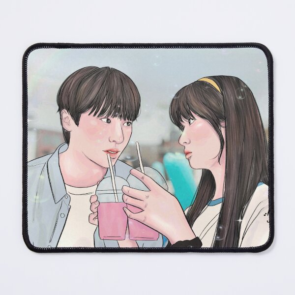 Item preview, Lovely Runner K-Drama (Byeon Woo-seok & Kim Hye-yoon with BG) designed and sold by hibuttery.