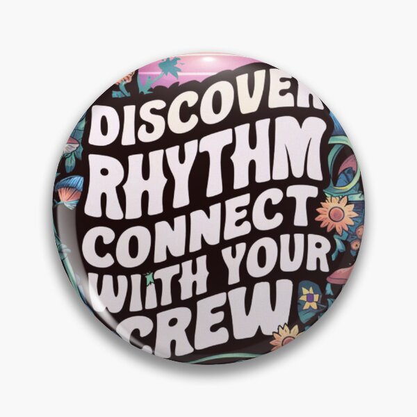 Item preview, Discover Your Rhythm, Connect with Your Crew designed and sold by ArtisticAvenue6.