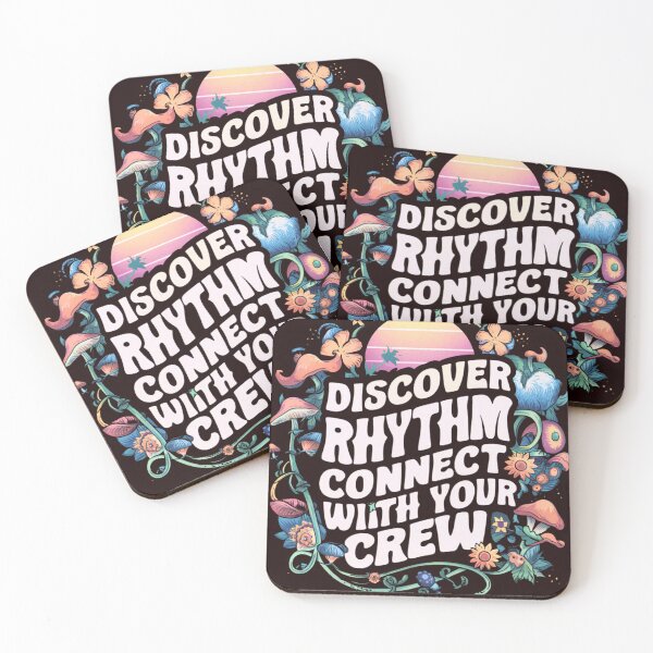 Item preview, Discover Your Rhythm, Connect with Your Crew designed and sold by ArtisticAvenue6.