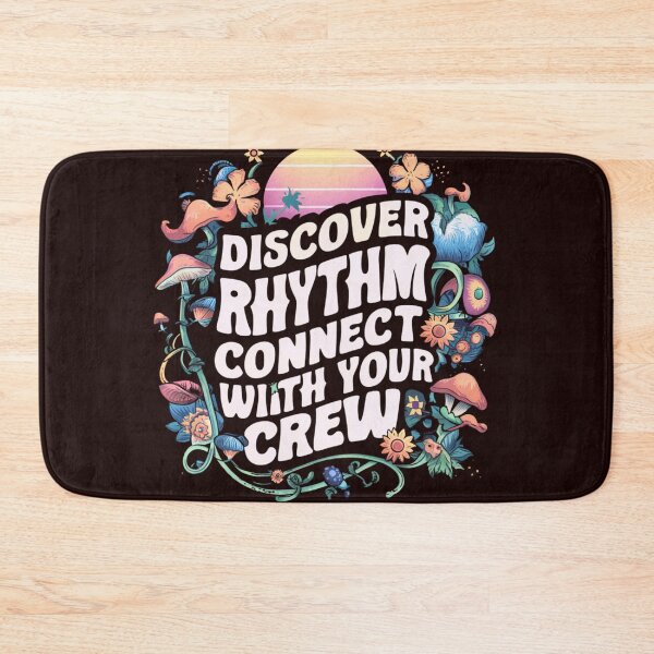 Item preview, Discover Your Rhythm, Connect with Your Crew designed and sold by ArtisticAvenue6.