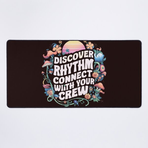Item preview, Discover Your Rhythm, Connect with Your Crew designed and sold by ArtisticAvenue6.