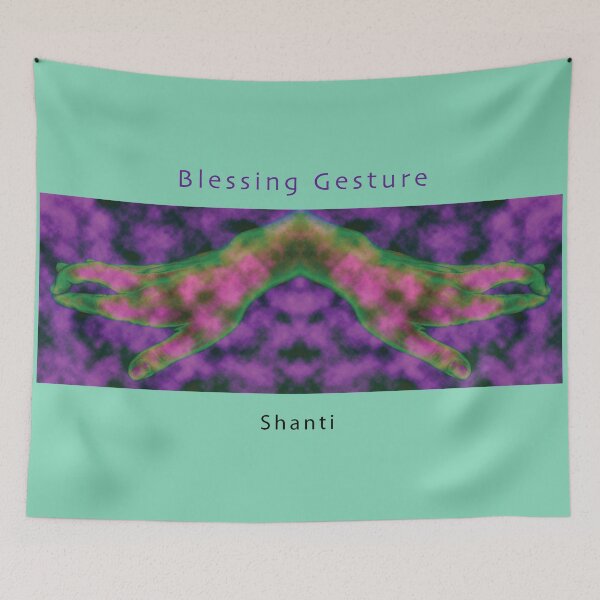 Item preview, Shanti (Blessing) Mudra designed and sold by InfinitePathArt.