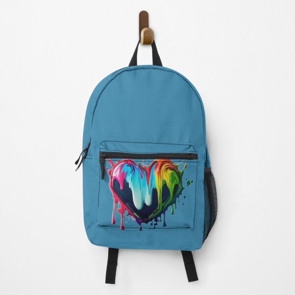 Item preview, Beautiful Spilled Paint Heart designed and sold by Travelslightly.