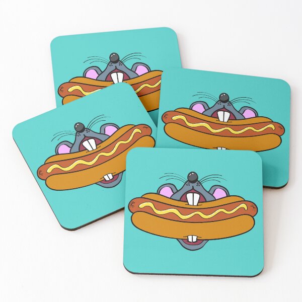 Item preview, Rat Biting a Hot Dog designed and sold by AlaskaArtist.