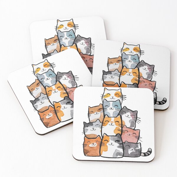 Item preview, Stack Of Adorable Cats designed and sold by Krieghorn.