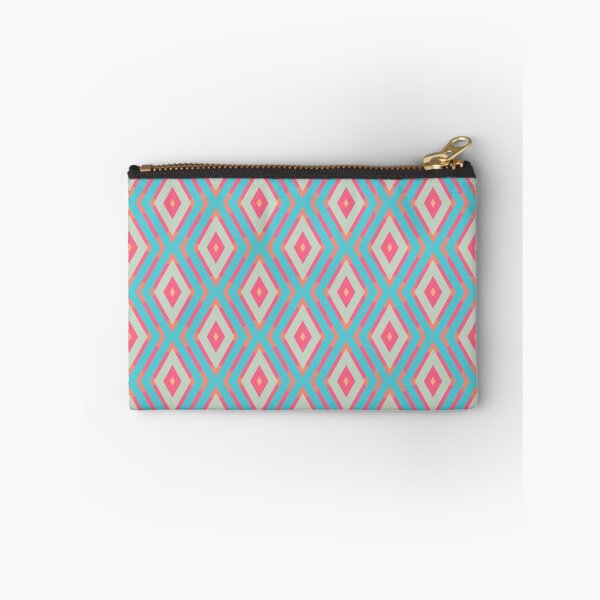 Item preview, Geometric Sunset on Sea Colorful Diamonds and Zigzags designed and sold by Triplicate Limited.