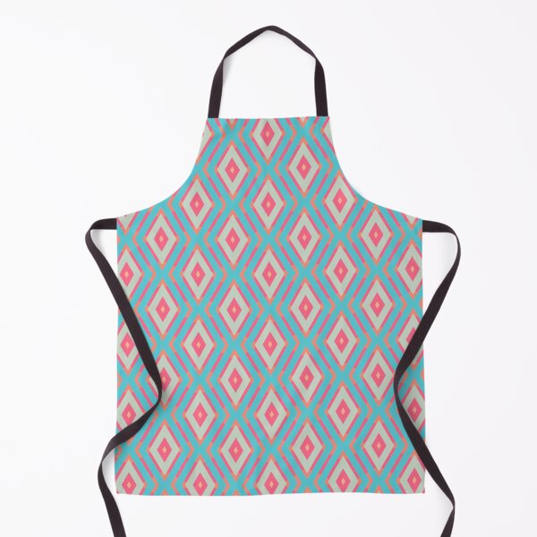 Item preview, Geometric Sunset on Sea Colorful Diamonds and Zigzags designed and sold by Triplicate Limited.
