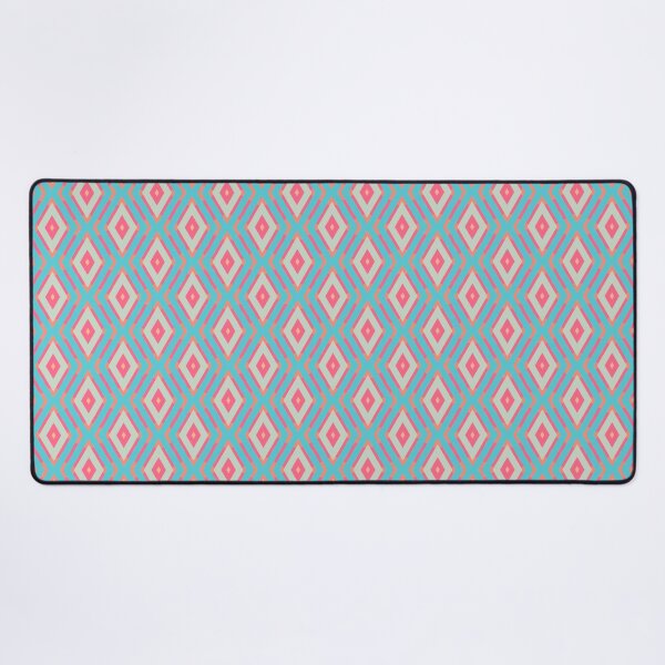 Item preview, Geometric Sunset on Sea Colorful Diamonds and Zigzags designed and sold by Triplicate Limited.
