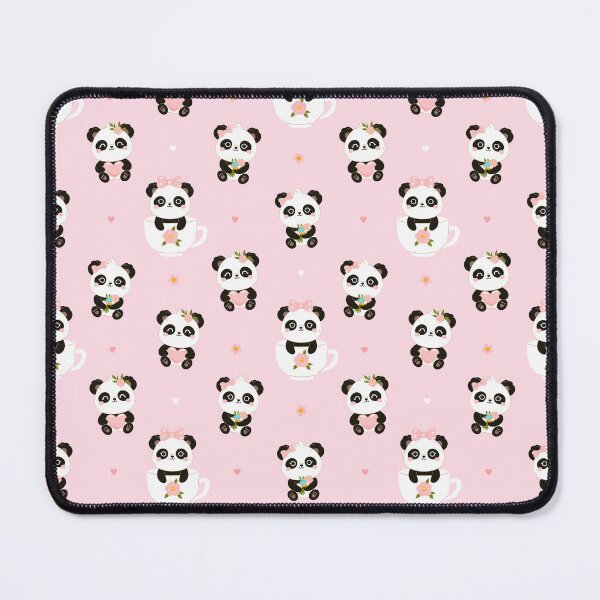 Item preview, cute kawaii panda pattern designed and sold by burbura.