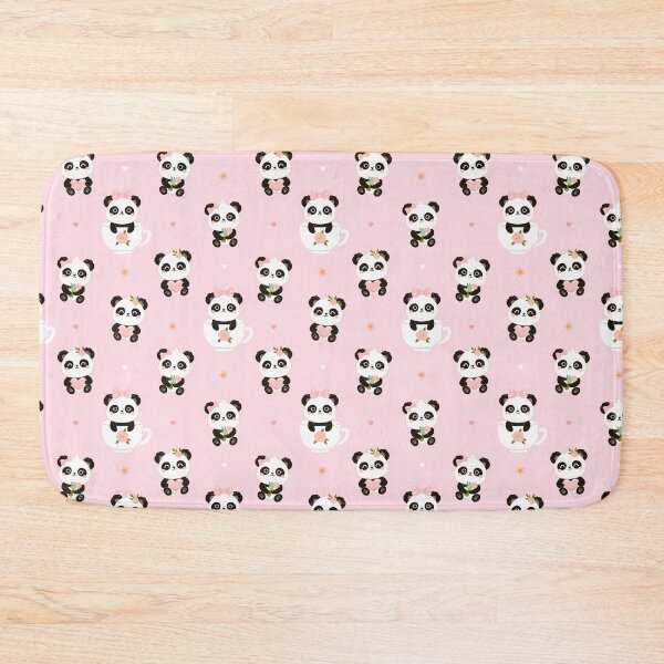 Item preview, cute kawaii panda pattern designed and sold by burbura.
