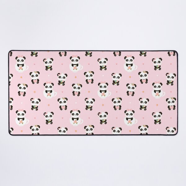 Item preview, cute kawaii panda pattern designed and sold by burbura.