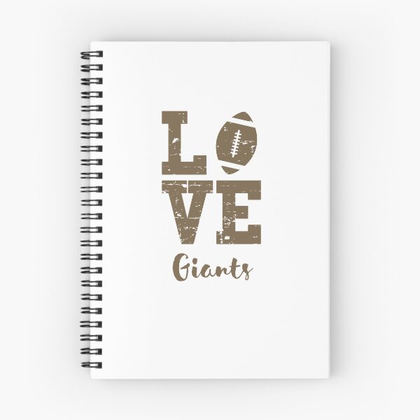 Item preview, Gold Color Football Love Giants designed and sold by IssaraStudio.