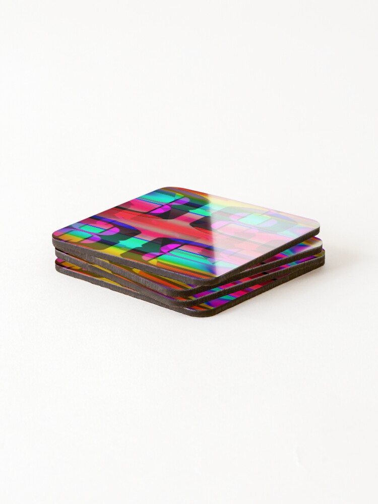 Thumbnail 4 of 5, Coasters (Set of 4), Gradient pattern ... designed and sold by Harryucksche.