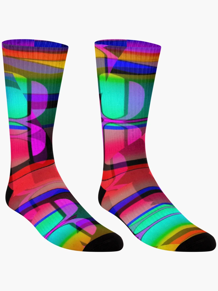 Thumbnail 3 of 5, Socks, Gradient pattern ... designed and sold by Harryucksche.